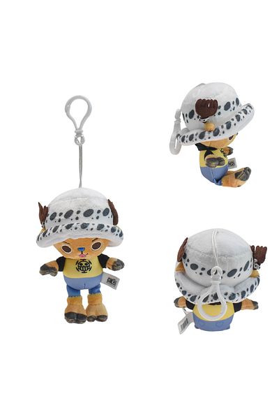 Choice white 12cm Anime One Piece Original Plush Pendant Doll Luffy Toy Tony Chopper Laboon Sabo Keychain S
