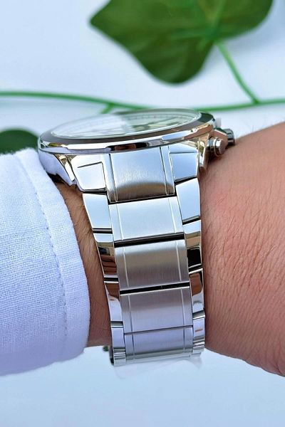 Ferrucci Function Men's Wristwatch Steel Strap Steel Case 3 Atm Water Resistance