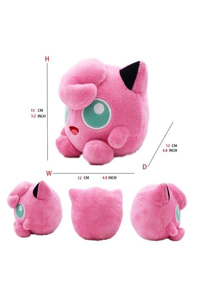 Choice Jigglypufff Gengar Shiny Psyduck Jigglypufff Plush Toy, Peluche Dolls Psyduck Stuffed Figure for Kid