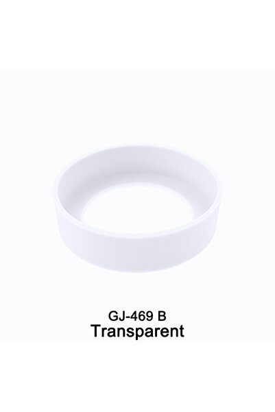 Choice ب 1 قطعة شفافة 7 سم سيليكون كأس الماء طوقا المضادة للتآكل والخدش الأكم...