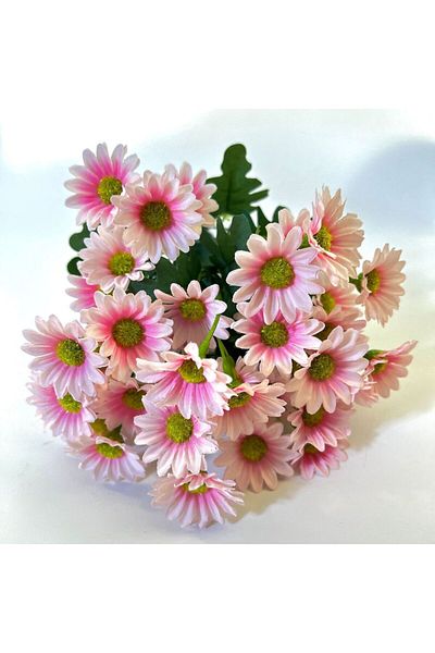 Choice Pink 21 Heads Of Sunflowers Small Daisies Bouquets Of Chamomile Wedding Decoration Materials Home De