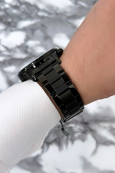 Ferrucci Black Men's Wristwatch Steel Strap Functions Active Zmfer073