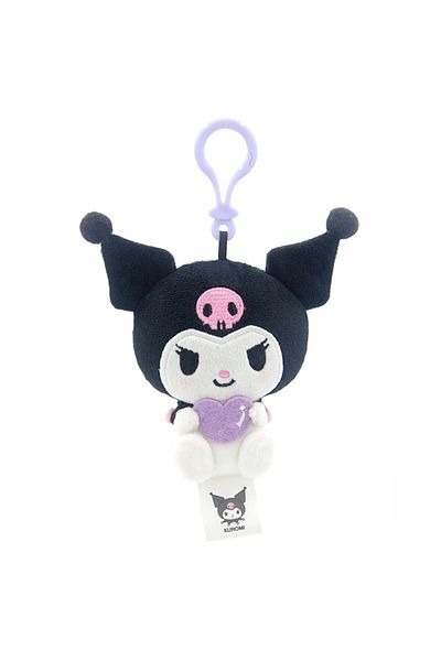 Choice Kuromi Sanrio Hello Kitty Plush Small Charms My Melody Plushies Kuromi Cinnamoroll Pendant Pompom Pu