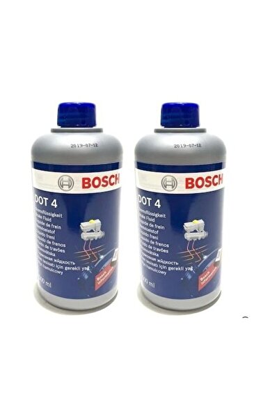 Bosch Dot 4 Fren Hidrolik Yağı 500 ml 2'li 1987479106
