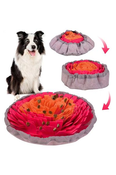 Choice Chenghong Washable Felt Pet Sniffing Pad Foldable Dog Slow Feeding Mat Toy Dog Training Snuff mat
