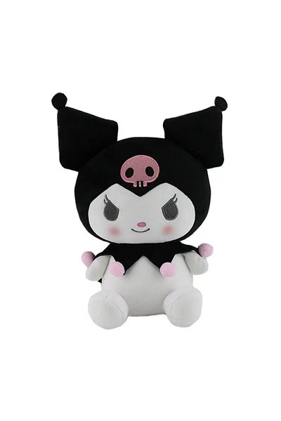Choice Fluorescence Yellow Hot 25cm Kawaii Sanrio Kuromi My Melody Cinnamoroll Plush Toys Doll Pillow Anime