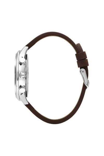 Lee Cooper LC07943.374 Men Multi Function Display Watch & Leather Strap Brown