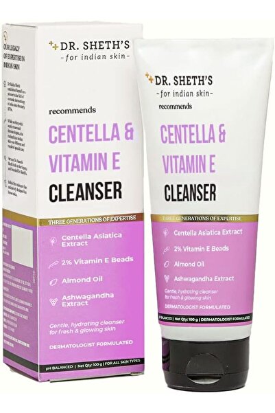 Dr. Sheth's منظف السنتيلا وفيتامين E - 100 مل