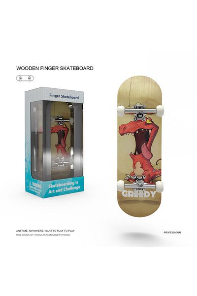 Choice 10 Wooden Fingerboard Fingerboard Set Finger Scooter Finger Skate Board Maple Wood Professional Mini