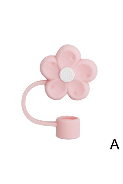 Choice غطاء من القش باللون الرمادي الوردي لكوب ستانلي، غطاء من القش اللطيف مت...