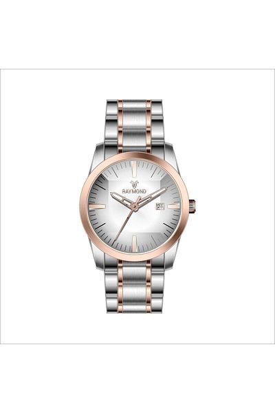 Raymond Rym-1067 Stainless Steel - 2 Years Warranty - Raymond Men's Wristwatch