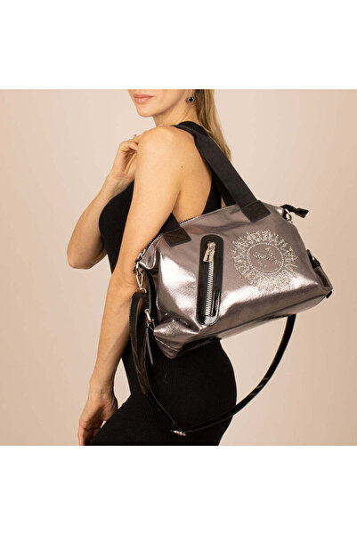 KENNZ حقيبة كتف نسائية من الحجر Nas 1058