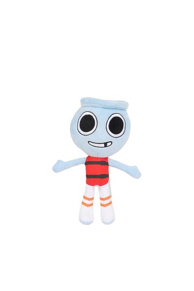 Choice NAVY 35cm Dandy's World Plush Cute Dandy World Scrap Stuffed Horror Game Goob Pebble Plushie Soft Pi