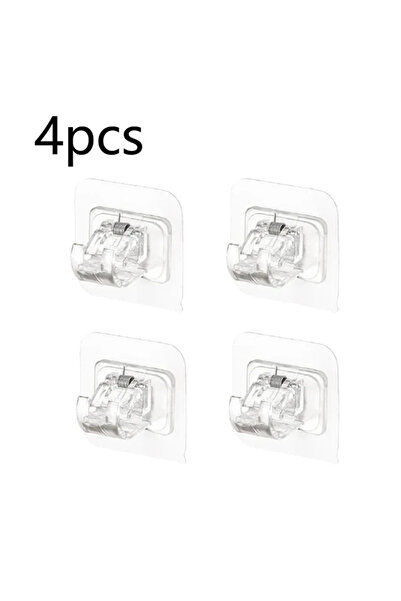 Choice مجموعة مكونة من 4 قطع من خطافات ذاتية اللصق مكونة من 2/4/8 خطافات تثبي...