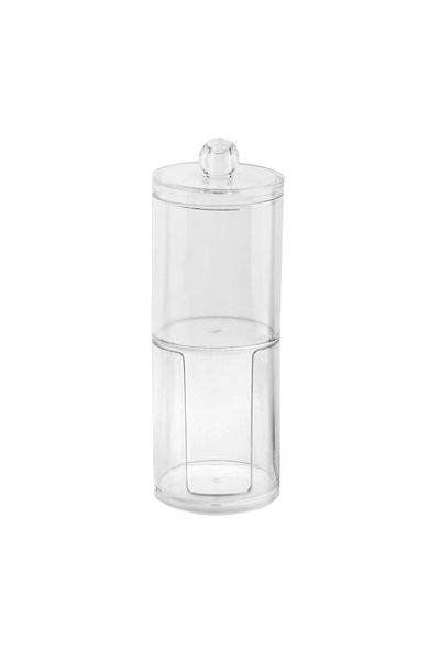 Choice B Acrylic Multifunctional Jewelry Container Cosmetic Makeup Cotton Pad Organizer Travel Cosmetic St.