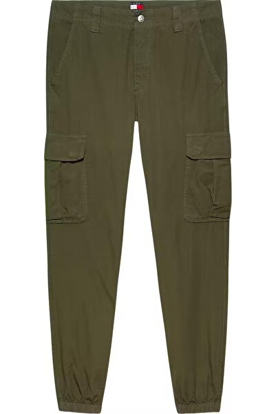 Tommy Hilfiger Erkek Tjm Ryan Kargo Pantolon - Yeşil