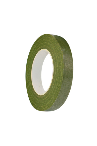 Choice green 30 Yard 12MM Floral Stem Tape Corsages Buttonhole Artificial Flower Stamen Wrap Florist Green