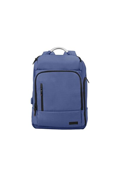 Promate TrekPack-BP Notebook Laptop Sırt Çantası USB Şarjlı  17.3 inç Sırt Ça...