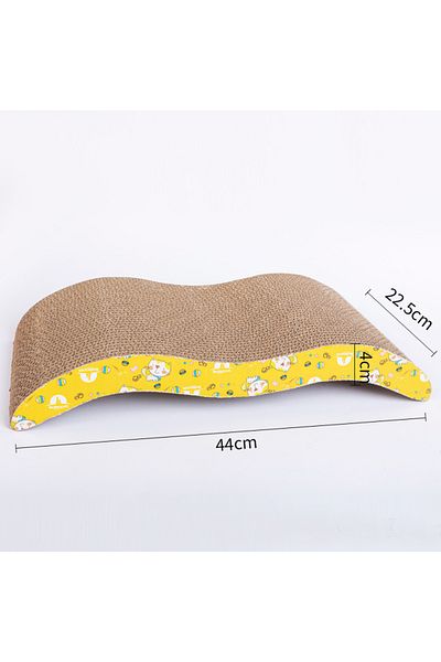 Choice M New bowl cat scraper sharpening claw cardboard corrugated board scratch-resistant cat scratch boa.
