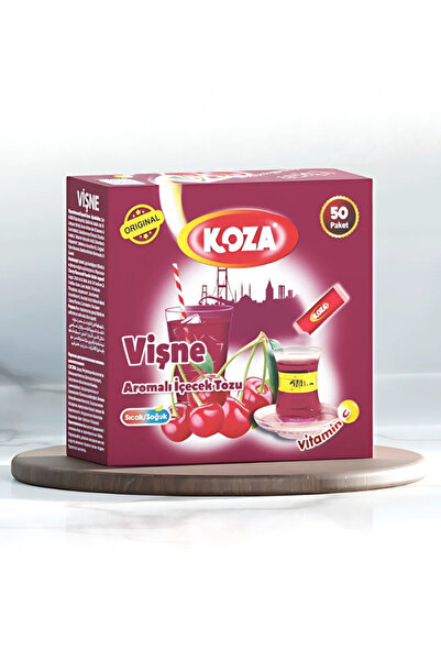 Koza Tek Içimlik Vişne Aro. Içecek Tozu (50 STİCK)