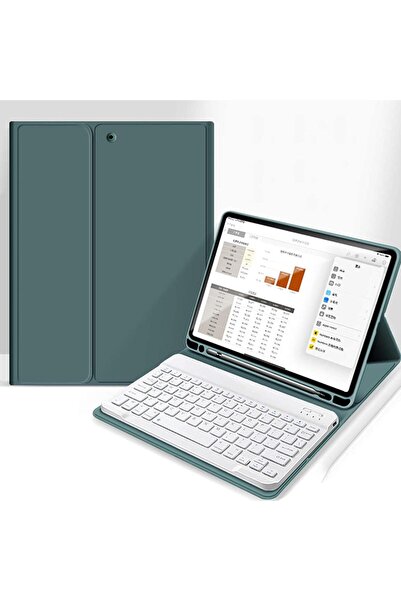 UnDePlus iPad Pro 11inç M4/M5 Kılıf Kablosuz Klavyeli Case Mobax 2024/2025 Uyumlu