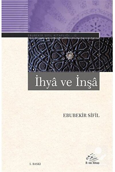 Rıhle Kitap İhya Ve Inşa