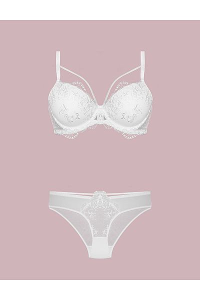 Nurteks Lace Padded Bra Set – Stylish and Alluring Underwear Set