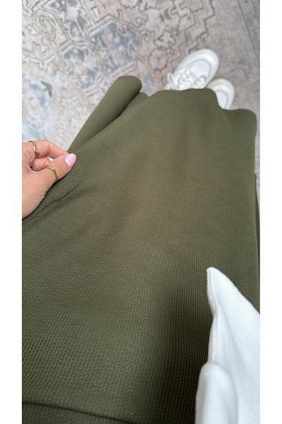 Buket Teke Khaki Camisole Skirt
