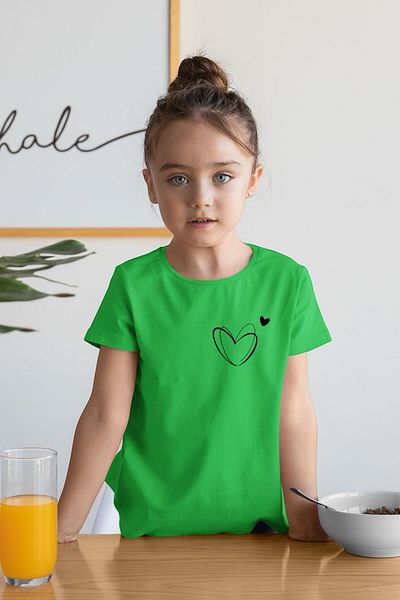 New Shine 1 tricou este un cadou pentru achiziții de 6 și mai sus în coș - Tricou cu mânecă scurtă imprimat pentru copii