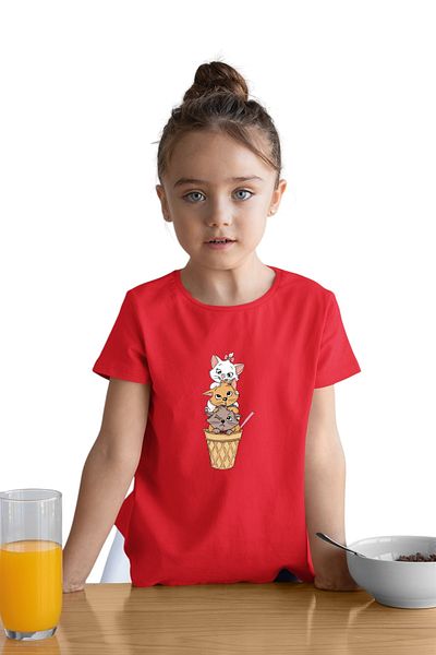 New Shine 1 tricou este un cadou pentru achiziții de 6 și mai sus în coș - Tricou cu mânecă scurtă imprimat pentru copii
