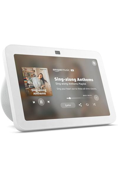 Amazon Echo Show 8 | الجيل الثالث 2023 | شاشة لمس ذكية عالية الدقة مع صوت مكاني | Smart Home Hub