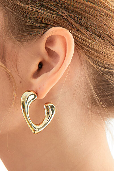Fulla Moda Earrings with Heart