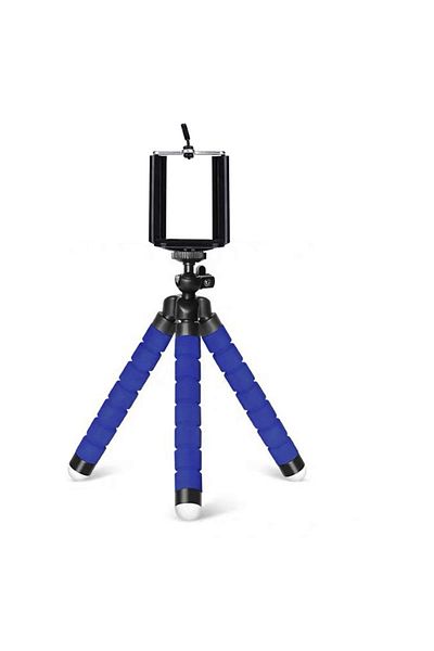 Choice Blue Tripods Tripod For Phone Mobile Camera Holder Clip Smartphone Monopod Tripe Stand Octopus Mini