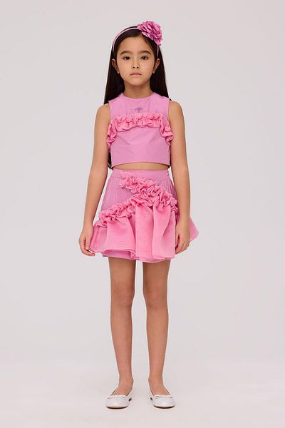 Tyess BG Store بلوزة وردية للفتيات