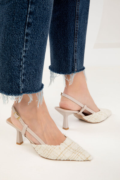 SOHO Béžové dámské klasické boty na podpatku 20273