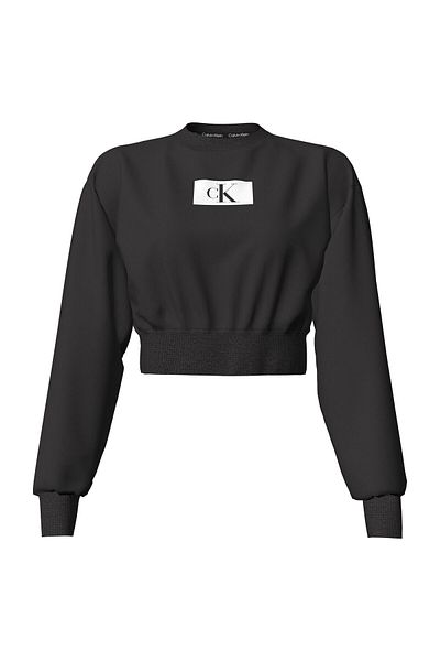 Calvin Klein Mikina Dámská / Dívčí ČERNÁ