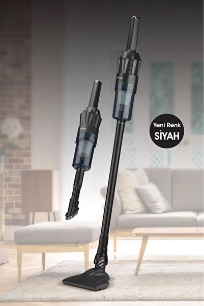Kiwi Kvc-4108 Dikey Elektrikli Süpürge - Yeni Siyah Renk -