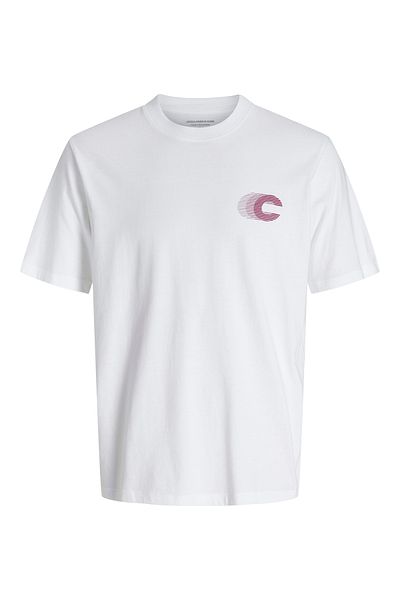 Jack & Jones Jcovibrant Ss Crew Styd Back Tee - Aw24