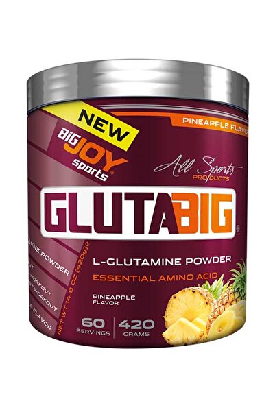 Bigjoy Sports Glutabig Powder Glutamin Ananas Aromalı Aminoasit 420 gr 60 Ser...