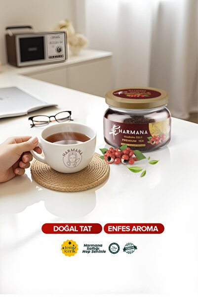 HARMANA Guarana Özlü Premium Tea 2 Aylık Kullanım 150 Gr