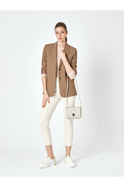 Pierre Cardin Vanilya Monogram Kadın Omuz Cantasi 05PO25Y1886