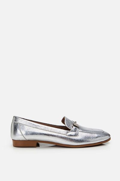 Yaya by Hotiç Lame Damen-Loafer-Schuhe 01AYY 307890 A210