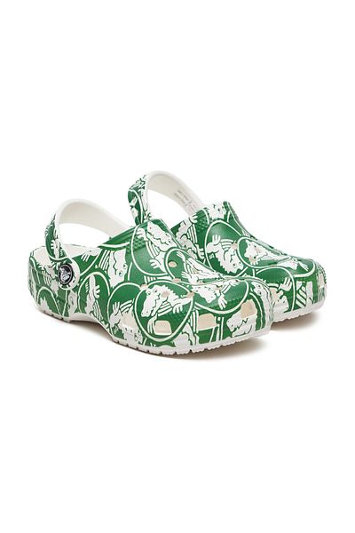 Crocs Papuci verzi pentru copii