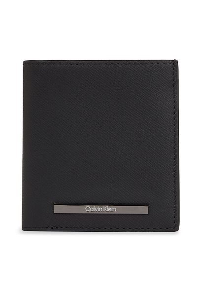 Calvin Klein Portofel Mare Bărbați Negru Adulti
