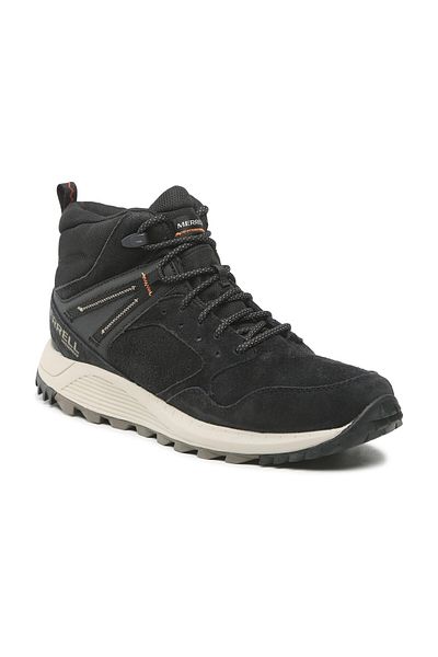 Merrell Μαύρα γυναικεία μποτάκια εξωτερικού χώρου J 067285   Μπότα αθλητικών παπουτσιών Wildwood Mid W