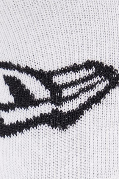 NEW ERA Sada 3 párů unisexových kotníkových ponožek White Adults