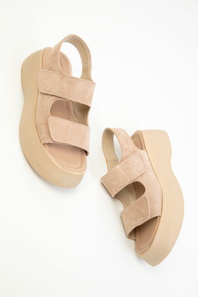 SOHO Damensandalen aus Wildleder 18982
