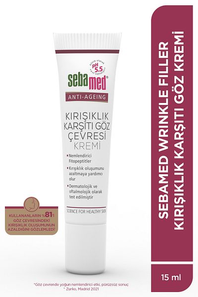 Sebamed Wrinkle Filler Anti-Age Wrinkle and Anti-Aging Eye Contour Cream 15ml