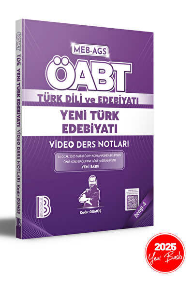 Benim Hocam Yayınları 2025 ÖABT Türk Dili ve Edebiyatı Yeni Türk Edebiyatı Vi...