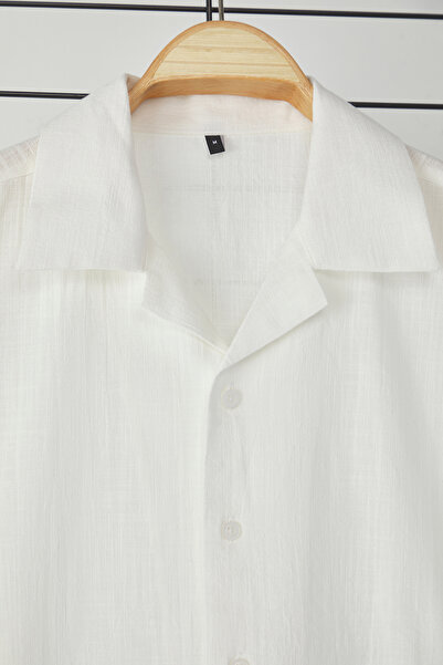 Trendyol Collection White Regular Shirt Tmnss25Go00003